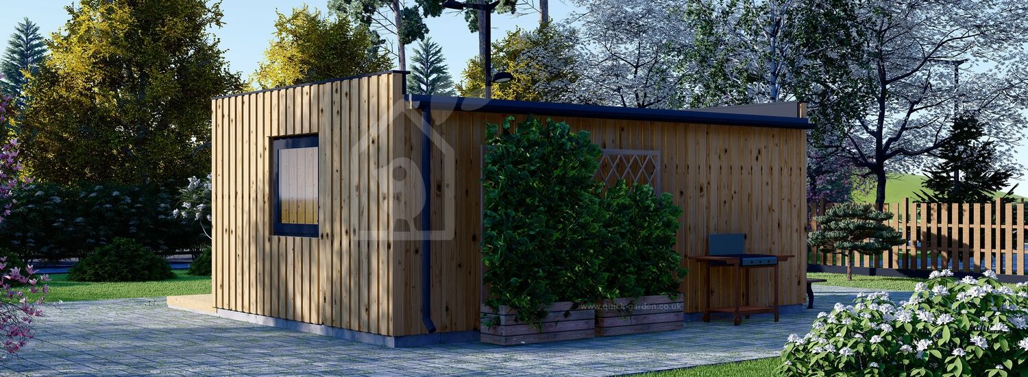 Garden Room PREMIUM (SIP-панели), 6x4 м (20#039;x13#039;), 24 м²