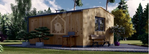 Садовый кабинет TINA (44 мм + облицовка), 5,5x4 м (18#039;x13#039;), 16,5 м²