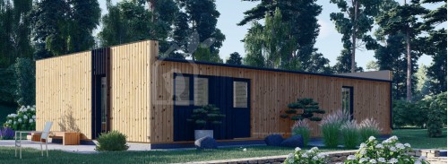 Пристройка Granny KAYA 3 (Утепленная, 44 мм + обшивка), 70 м²