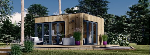 Garden Room PREMIUM (34 мм + облицовка), 5x4 м (16#039;x13#039;), 20 м²