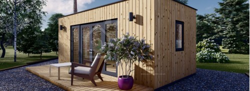 Garden Room PREMIUM (34 мм + облицовка), 6x3 м (20#039;x10#039;), 18 м²