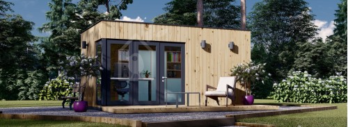 Garden Room PREMIUM (34 мм + облицовка), 5x3 м (16#039;x10#039;), 15 м²