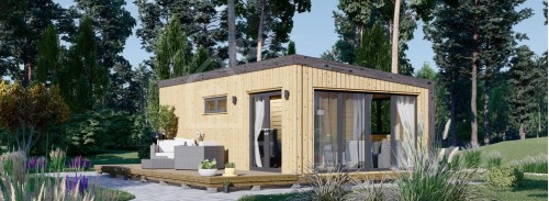 Пристройка Granny DIANA Modern FM (34 мм + облицовка), 7,5x4,2 м (25#039;x14#039;), 26 м²
