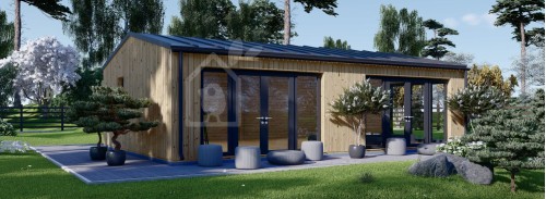 Садовая студия МАРИНА Модерн (34 мм + Облицовка), 8x6 м (26#039;x20#039;), 48 м²