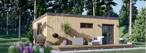 Пристройка Granny DIANA Modern FM (Утепленная, 34 мм + обшивка), 7,5x4,2 м (25#039;x14#039;), 26 м²