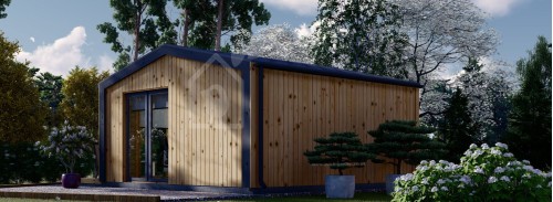 Садовый домик ЭММИ (Утеплён, 34 мм + обшивка), 5х5 м, 25 м²