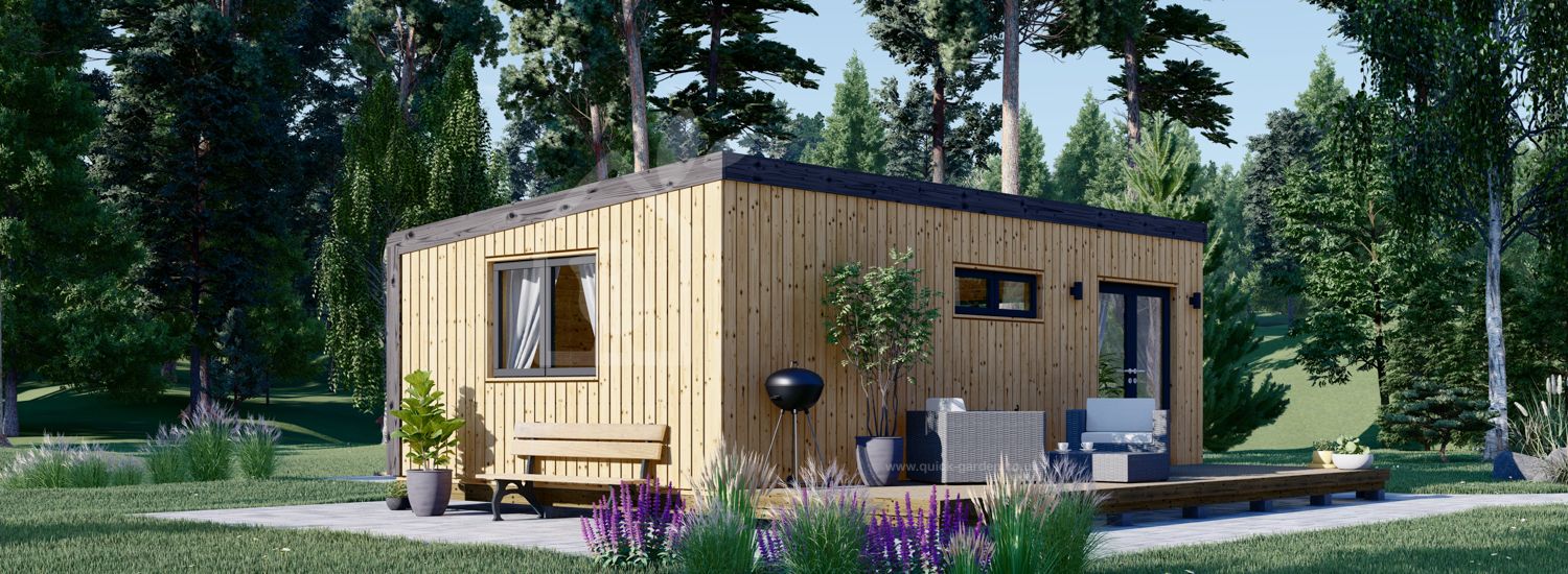 Пристройка Granny DIANA Modern FM (34 мм + облицовка), 7,5x4,2 м (25#039;x14#039;), 26 м²