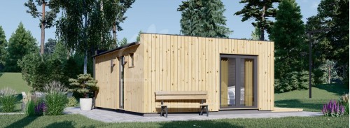 Granny Annexe PREMIUM (34 mm + Cladding), 6x5 m (20'x16'), 30 m²