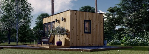 Garden Room PREMIUM (34 мм + облицовка), 5x3 м (16#039;x10#039;), 15 м²