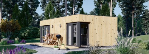 Пристройка Granny PREMIUM (34 мм + облицовка), 7,5x4 м (25#039;x13#039;), 30 м²